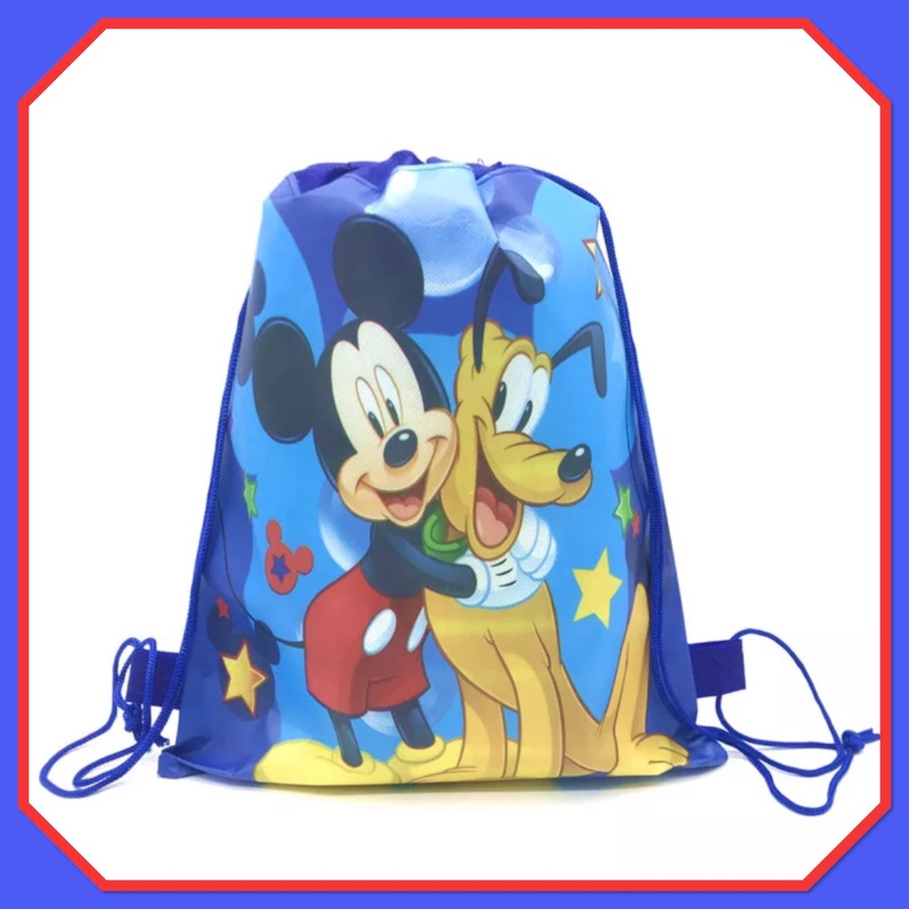 🎉New🎉 (2 for $10) Mickey Mouse  Drawstring Bag🎉